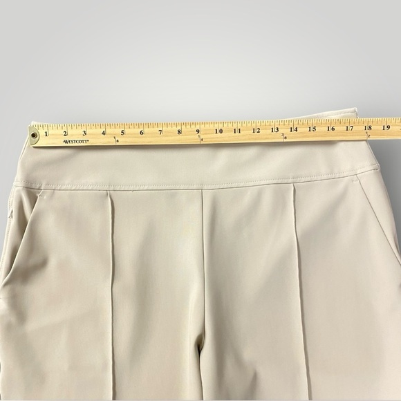 Athleta Stellar Wide Crop Size 16 Cream Tan #533534 - Picture 6 of 14